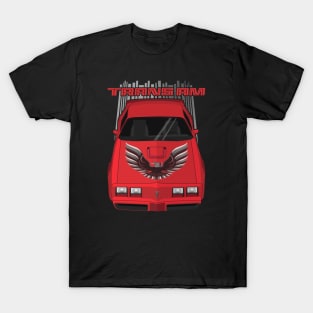 Firebird Trans Am 79-81 - red and black T-Shirt